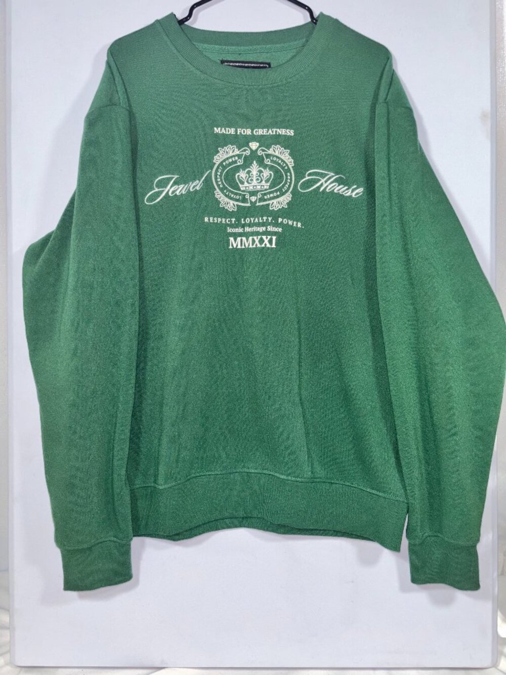 Jewel House Crewneck Streetwear Sweatshirt Size XL